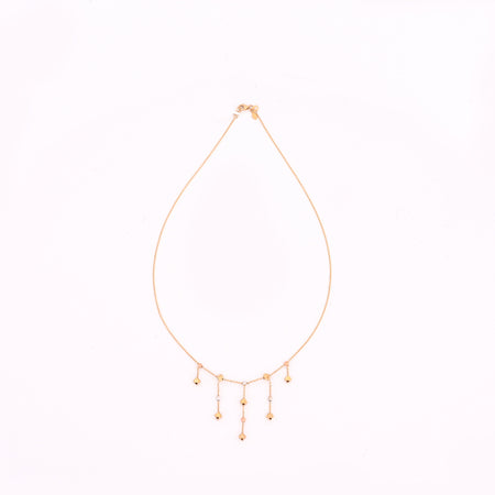 18K Gold Pendant with Vega Design