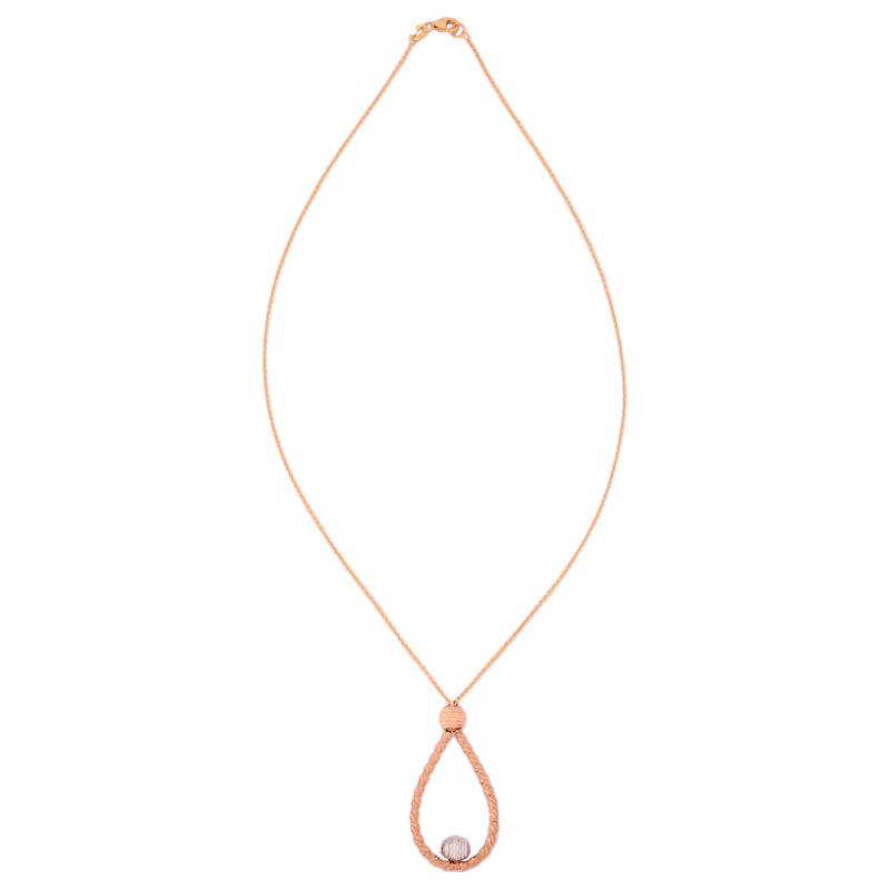 اجمل سلسلة ذهب - زهري