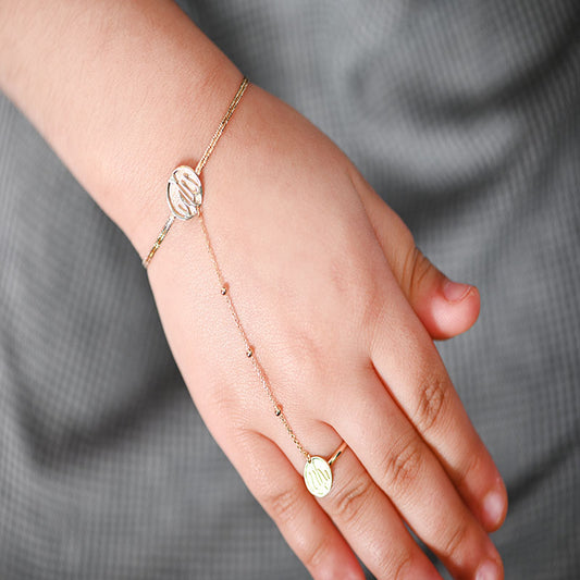 كف ذهب عيار18 للأطفال