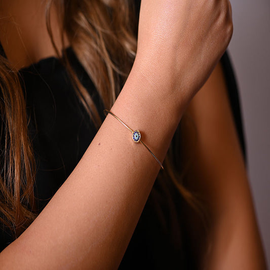 أسورة أزرق حارس عيار 18 دائري أزرق