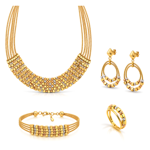 18K Gold Nasaq Set