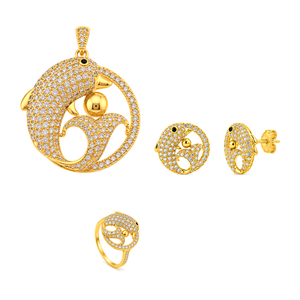 18K Gold Half Set "The Life"