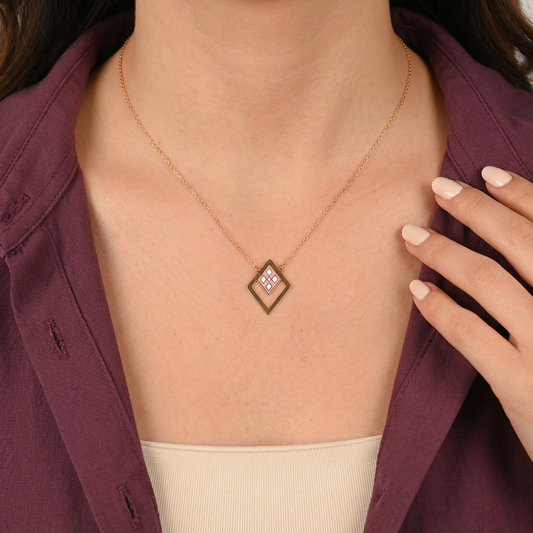 سلسلة دايموند ذهب عيار 18