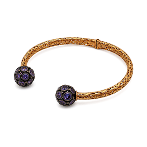 18K Gold Bracelet with Joyce Design