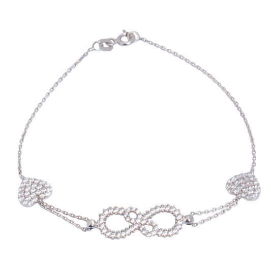 أنسيال بيرنا ذهب عيار 18 - بتصميم قلوب