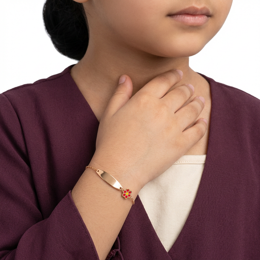 أسورة عيار 18 "زهرة الجريس"