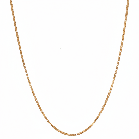 عقد عيار 18 بتصميم بسيط