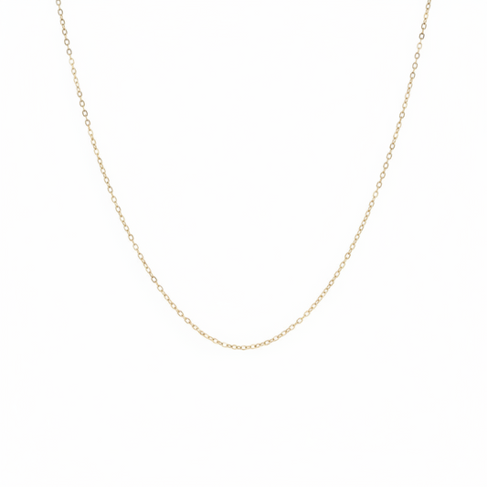 عقد عيار 18 طويل مجدول