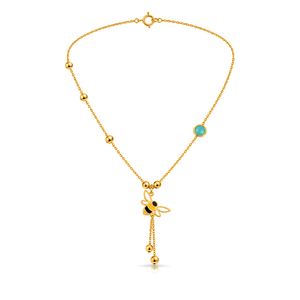18K Gold Kids Set with Smart Bee Design