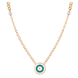 18K Gold Necklace with Bold Design