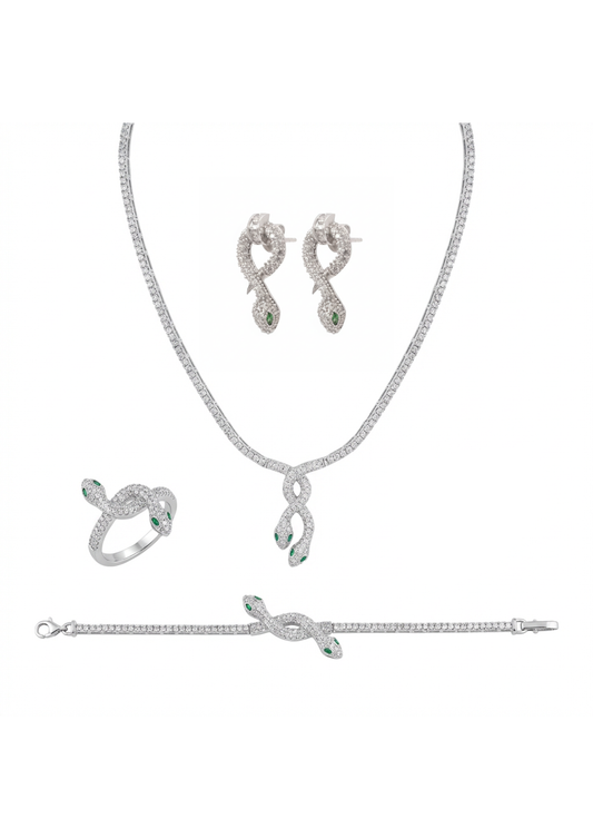 طقم ذهب عيار 18 سابانا