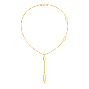 18K Gold Half Set with Delicate Long Touch Design