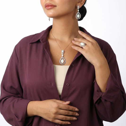 نصف طقم اوسفالدو عيار 18