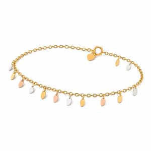 18K Chain Bracelet with Slim Design