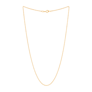 21K Gold Necklace with Minimalist Design