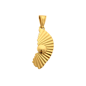 18K Gold Half Set with Zigzag Design