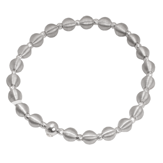 أسورة ذهب عيار 18 بتصميم خرز دائري