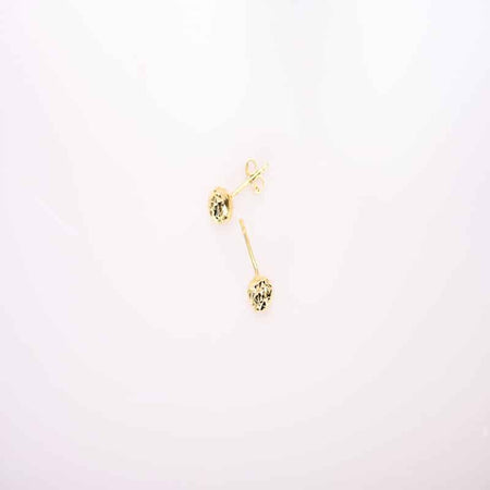 18K Gold Earring with Modern Decorative
