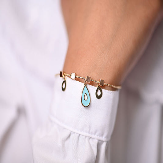 أسورة "الأميره الصغيره" ذهب عيار 18