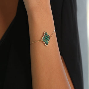 18K Bracelet with Vasilia Design