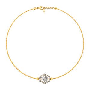 18K Gold Half Set with Exceptional Mornings Design