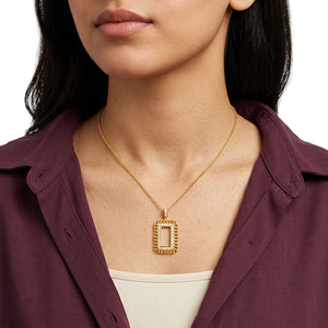 Gold Frame Bullion 5g White Charm Frame 21k