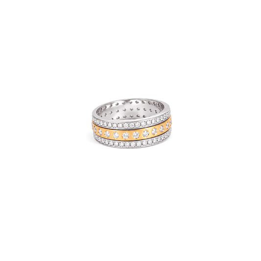 18K Gold Ring with Sonora Design