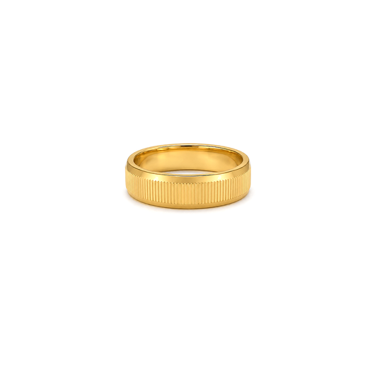 18K Gold Wedding Ring with Sonita Design