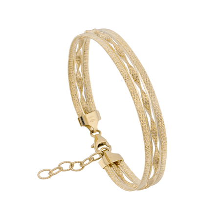 18K Bracelet with Ornate Design