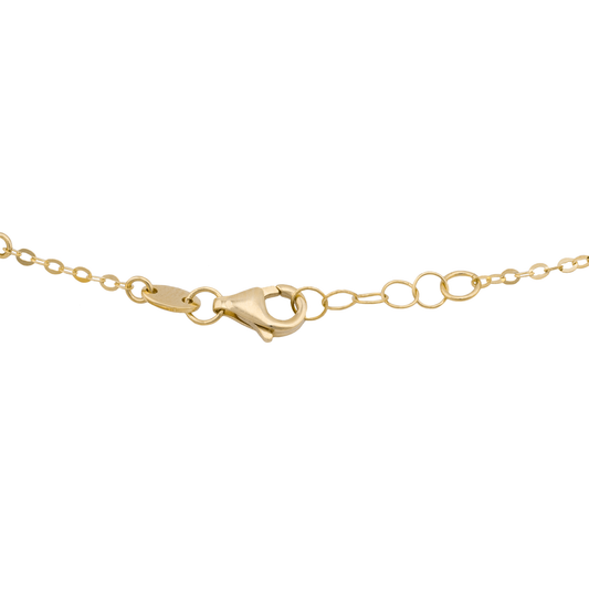 18K Bracelet with Colourful Charms