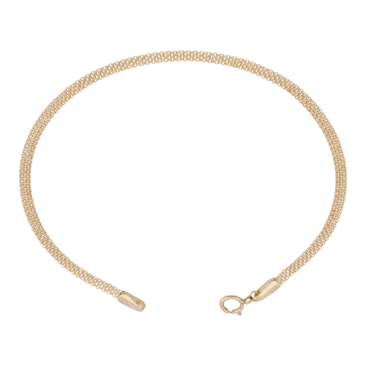 18K Bracelet with Small Circles Design