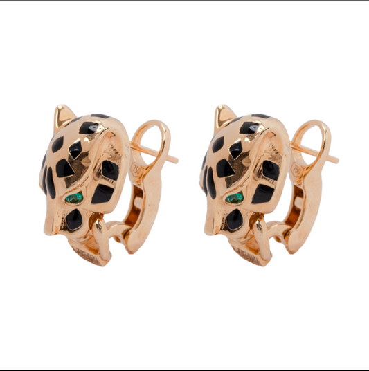 طقم روكو ذهب عيار 18 بتصميم تايجر