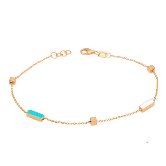 طقم عيار 18 بتصميم دوائر ملونة