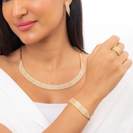18K Gold Biral Set