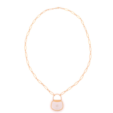 18K Gold Pendant with Bag Pendant Design