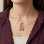 تعليقة ذهب عيار 21