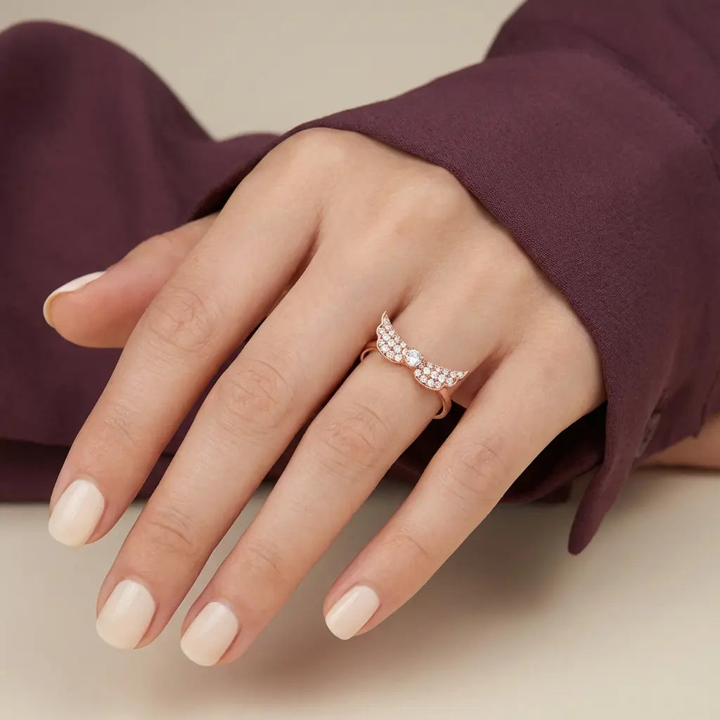 خاتم ذهب عيار 18