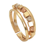 خاتم ذهب عيار 18 بتصميم عصري - Ghamieh