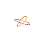 18K Gold Ring with Rebellious Design