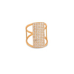 18K Gold Ring with You Are Exceptional Design
