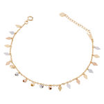 18K Chain Bracelet with Harmonious Design