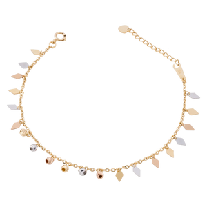 18K Chain Bracelet with Harmonious Design