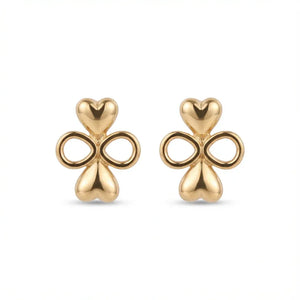 18K Gold Earrings with Joy Bells Design