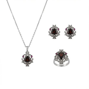 18K Gold Half Set with Manlio Design