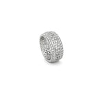 18K White Gold Ring with Wedding Elaina Design