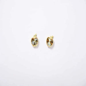 18K Gold Earrings with Fruit Happiness Design