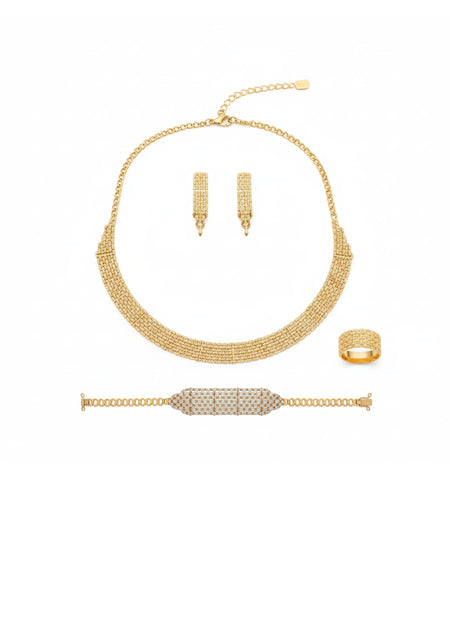 18K Gold Biral Set