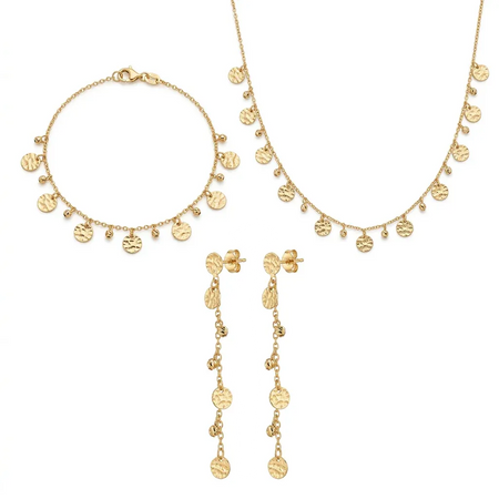18K Gold Half Set with Enchanting Evenings Design