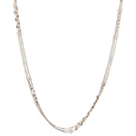 18K Gold Pendant with Shiny Layers Design