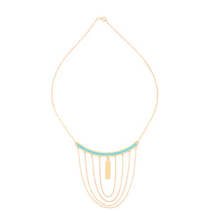 18K Gold Pendant with Luxurious Cleopatra Design